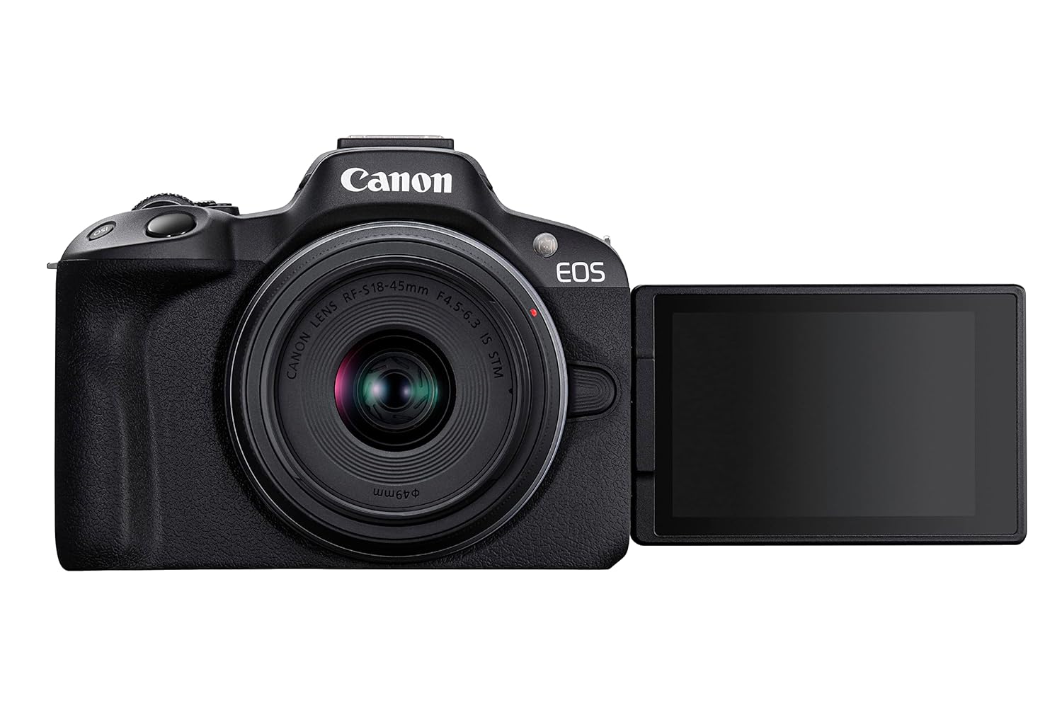 Canon EOS R50 RF-S18-45mm f/4.5-6.3 is STM Mirrorless Camera (Black)- 4K Video Vlogging with 24.2 MP - Image 2